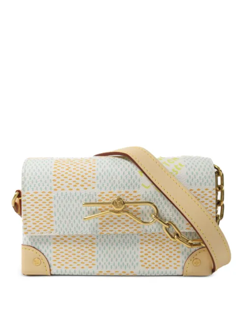 Louis Vuitton Pre-Owned Steamer Damier Heritage shoulder bag White N40674