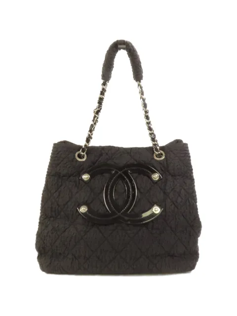 CHANEL Pre-Owned 2009 CC-logo shoulder bag Black PREOWNED2009CC