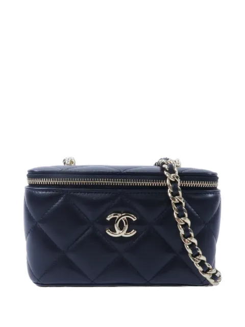 CHANEL Pre-Owned mini CC Vanity Case shoulder bag Black AP2460