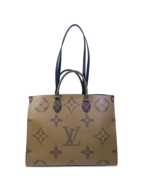 Louis Vuitton Pre-Owned OnTheGo GM Monogram Giant tote bag Brown M45320