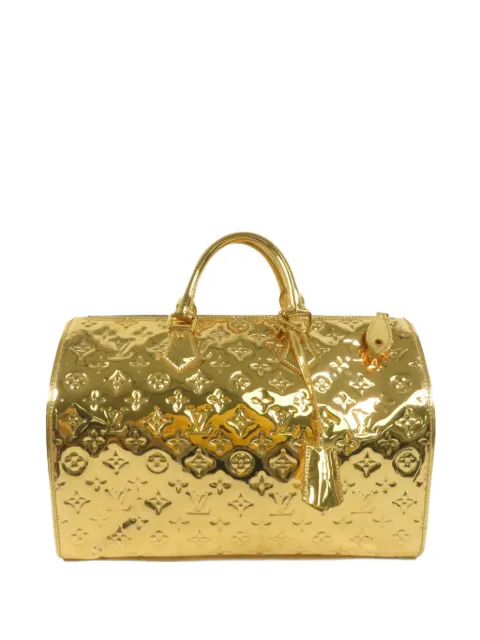 Louis Vuitton Pre-Owned Monogram Miroir Speedy 35 handbag Gold M95272