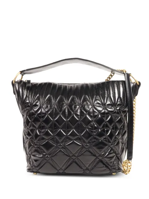 CHANEL Pre-Owned CC diamond-quilted shoulder bag Black SHOULDERBAG