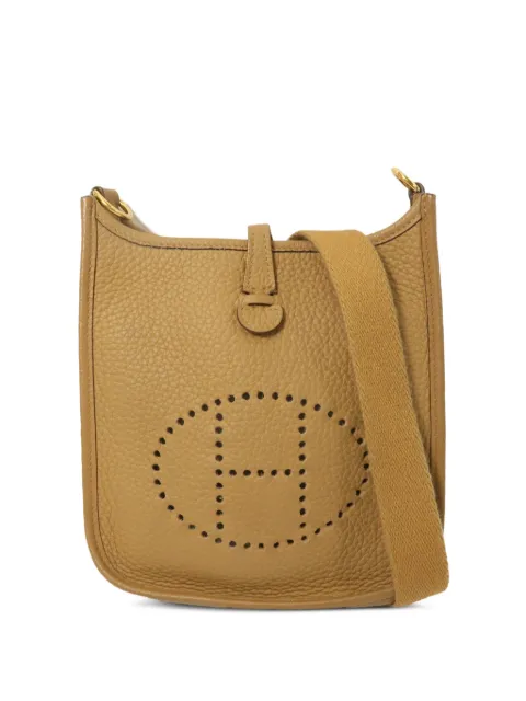 Hermès Pre-Owned TPM Evelyne leather cross body bag Neutrals B4BGHW