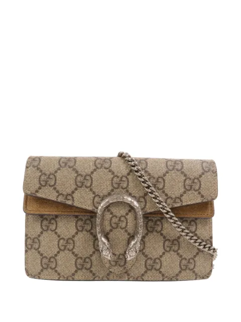 Gucci Pre-Owned Dionysus GG Supreme shoulder bag Neutrals 476432