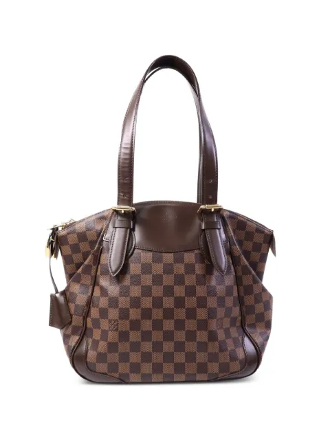 Louis Vuitton Pre-Owned MM Verona zip-up shoulder bag Brown N41118