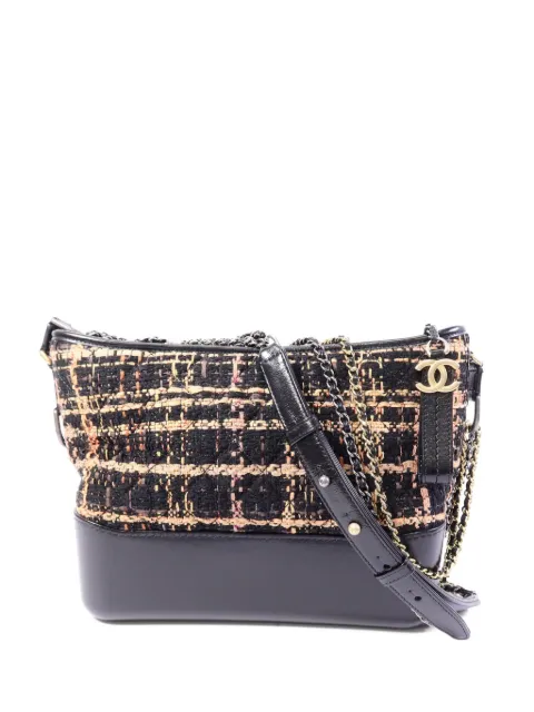 CHANEL Pre-Owned medium Gabrielle chain-strap shoulder bag Black AS1521