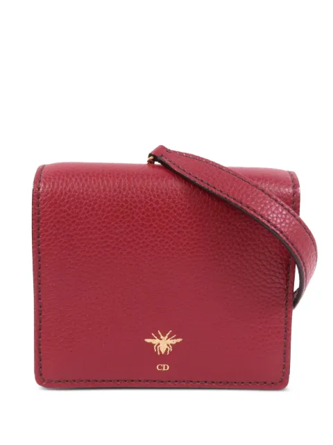 Christian Dior Pre-Owned D-Bee cross body bag Red DBEE