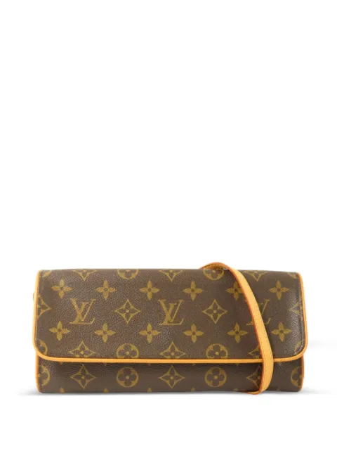 Louis Vuitton Pre-Owned GM Pochette Twin Monogram canvas shoulder bag Brown M51852