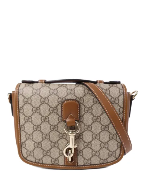 Gucci Pre-Owned GG Emblem shoulder bag Neutrals 815211