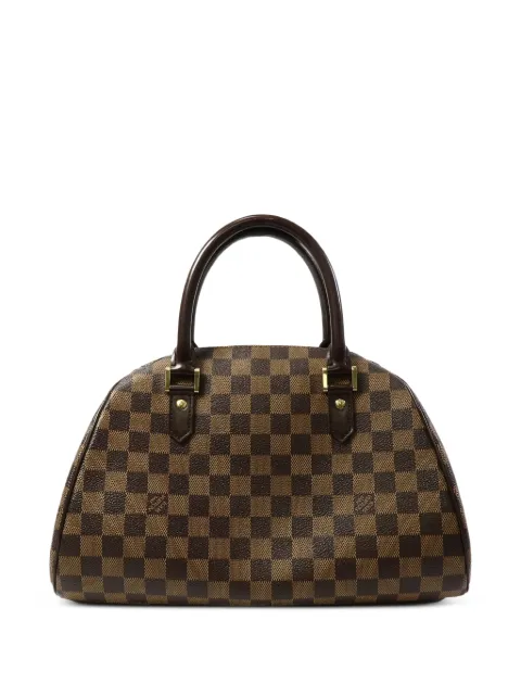 Louis Vuitton Pre-Owned MM Ribera Damier Ebene canvas tote bag Brown N41434