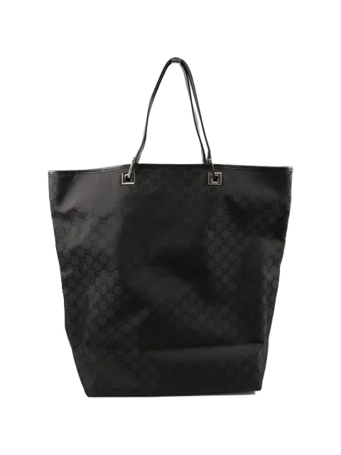 Gucci Pre-Owned GG canvas tote bag Black 269123