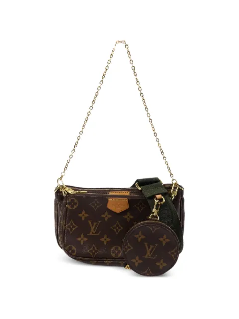 Louis Vuitton Pre-Owned Multi Accessoires Monogram shoulder bag Brown M44813