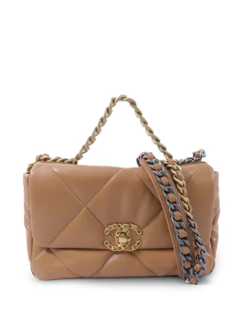 CHANEL Pre-Owned CC C19 tote bag Neutrals C19SMALL