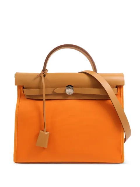 Hermès Pre-Owned Herbag PM tote bag Orange Q