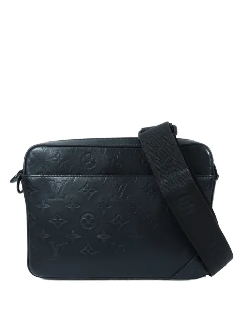 Louis Vuitton Pre-Owned Monogram Shadow Duo messenger bag Black M69827