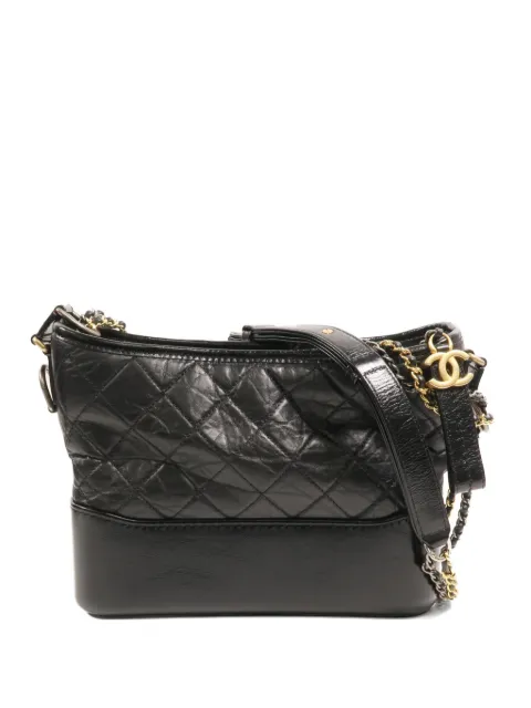 CHANEL Pre-Owned Gabrielle CC chain shoulder bag Black A93824