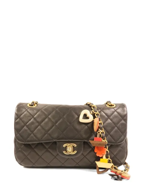 CHANEL Pre-Owned CC turn-lock crossbody bag Black CHAINSHOULDER