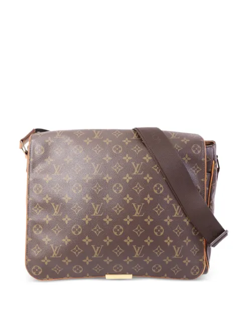 Louis Vuitton Pre-Owned Abbesses Monogram canvas messenger bag Brown M45257