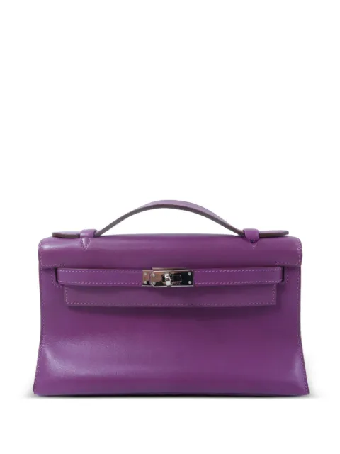 Hermès Pre-Owned Kelly Pochette tote bag Purple NP9PHW