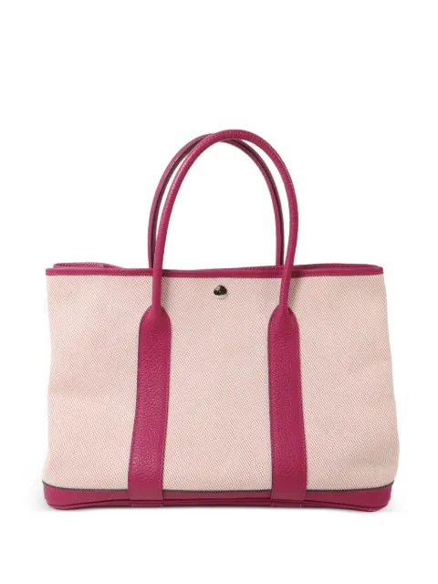 Hermès Pre-Owned PM Garden Party tote bag Neutrals CROSEPURPLE