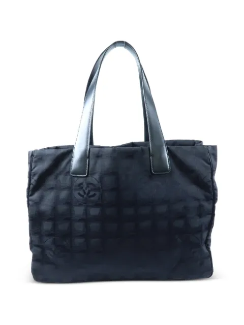 CHANEL Pre-Owned Travel Line CC tote bag Black TRAVELLINETOTEBAG