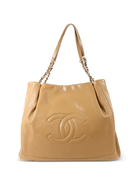 CHANEL Pre-Owned CC chain shoulder bag Neutrals SHOULDERBAG