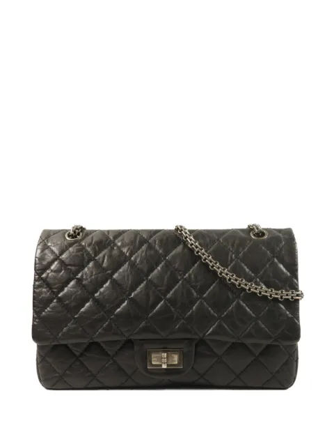 CHANEL Pre-Owned 2.55 quilted shoulder bag Black A37590