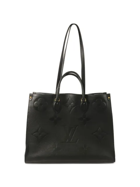Louis Vuitton Pre-Owned Monogram Empreinte OnTheGo shoulder bag Black M44925
