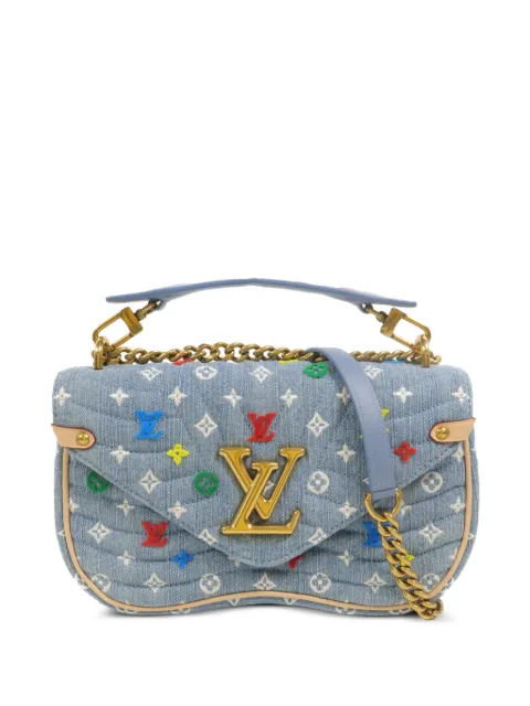Louis Vuitton Pre-Owned New Wave two-way denim tote bag Blue M53692