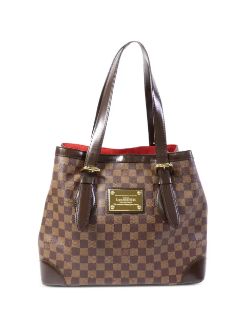 Louis Vuitton Pre-Owned MM Damier Ebène Hampstead tote bag Brown N51204