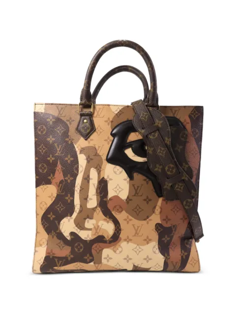 Louis Vuitton Pre-Owned Monogram Sac Plat tote bag Brown M46679