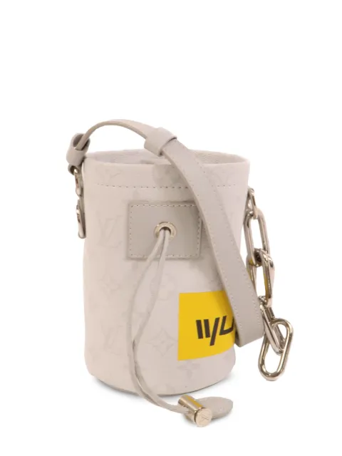 Louis Vuitton Pre-Owned Chalk Nano bucket bag Grey M44631
