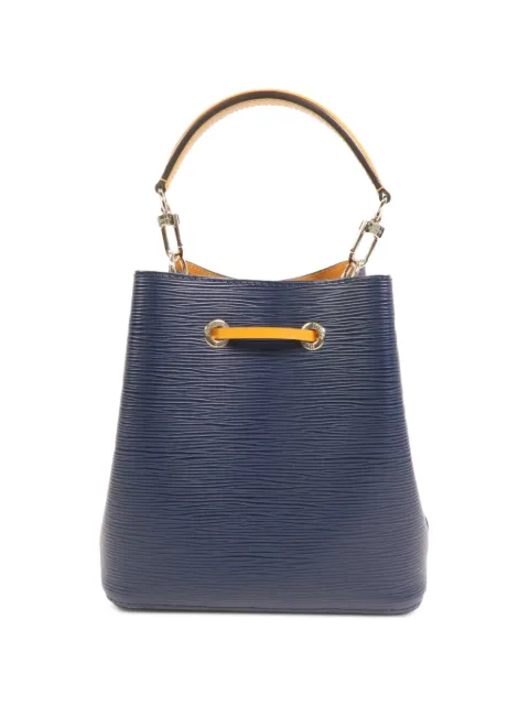 Louis Vuitton Pre-Owned Neo Noe BB leather shoulder bag Blue M53610