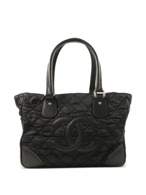 CHANEL Pre-Owned quilted shoulder bag Black SHOULDERBAG