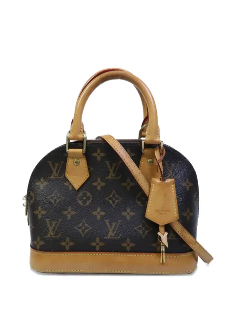 Louis Vuitton Pre-Owned Monogram Alma BB tote bag Brown M53152