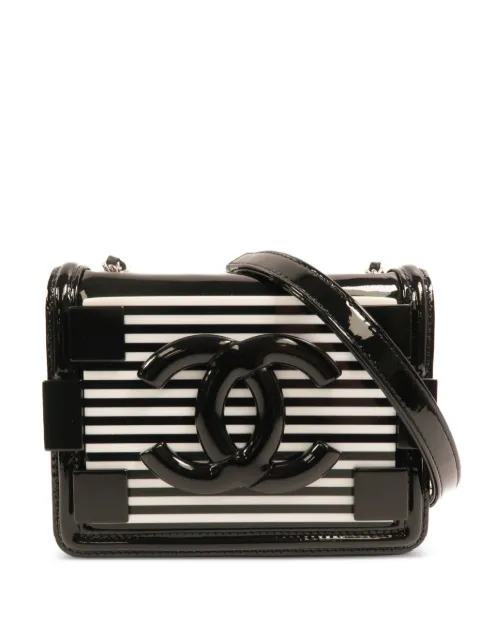 CHANEL Pre-Owned Boy Brick shoulder bag Black BOYBRICKBAG
