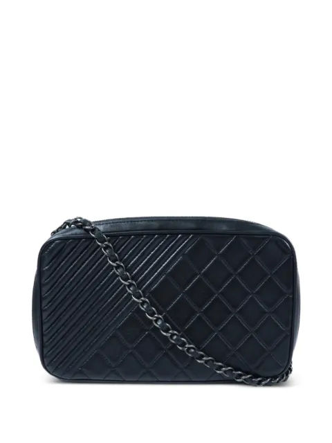 CHANEL Pre-Owned CC Camera lambskin shoulder bag Black CAMERABAG
