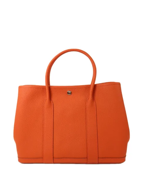 Hermès Pre-Owned PM Garden Party handbag Orange X9J