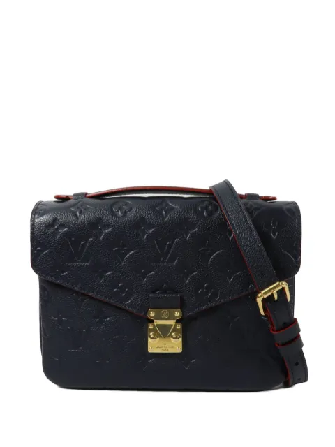 Louis Vuitton Pre-Owned Empreinte Pochette Metis Monogram shoulder bag Blue M44071