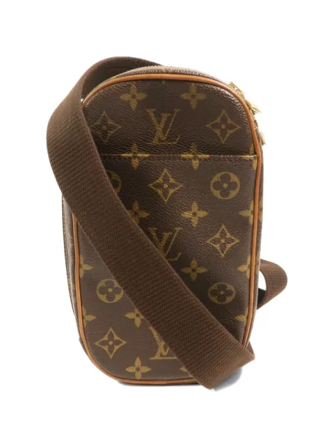 Louis Vuitton Pre-Owned Monogram Pochette Gange belt bag Brown M51870