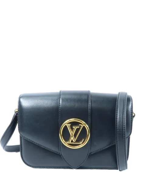 Louis Vuitton Pre-Owned Pont 9 cross body bag Black M55948