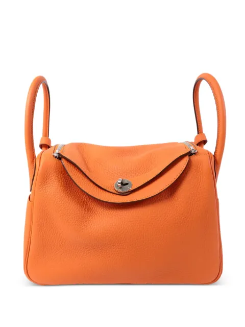 Hermès Pre-Owned Lindy 30 tote bag Orange T8VPHW