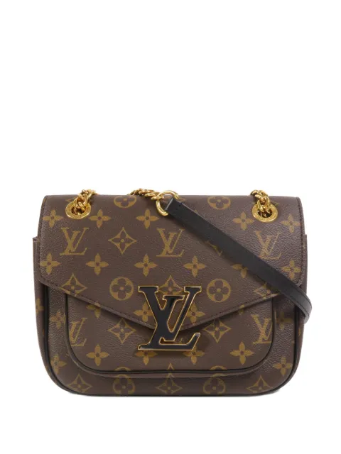 Louis Vuitton Pre-Owned Passy Monogram shoulder bag Brown M45592