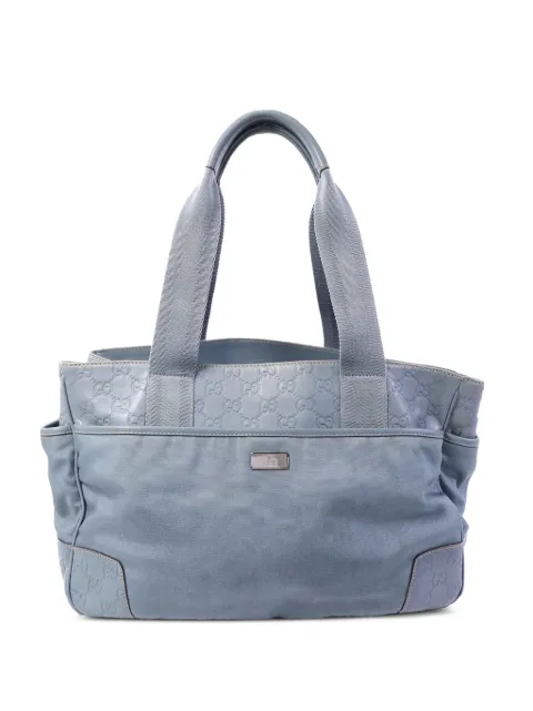 Gucci Pre-Owned GG Shw tote bag Blue 161770