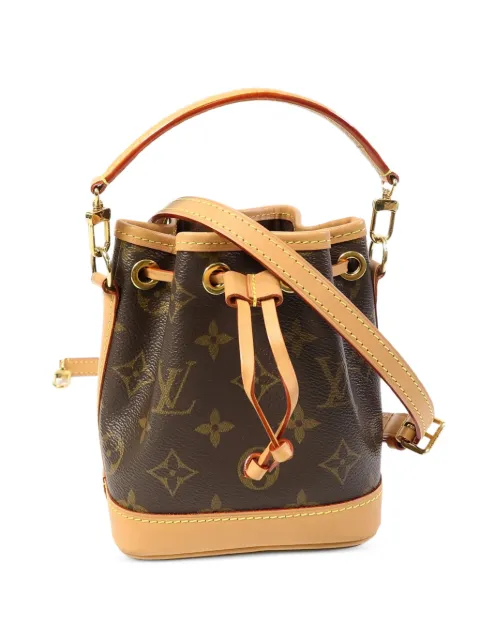 Louis Vuitton Pre-Owned Monogram Nano Noe handbag Brown M81266