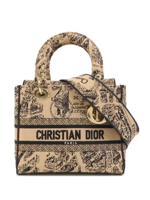 Christian Dior Pre-Owned Lady D-Lite tote bag Neutrals LADYDIORDLITEMEDIUM