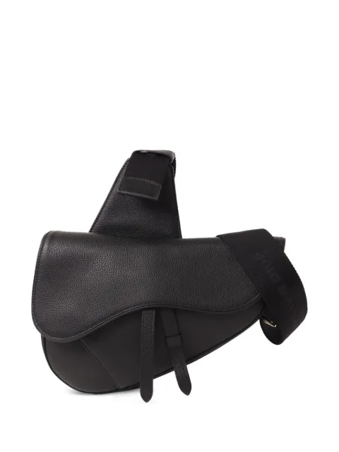 Christian Dior Pre-Owned Saddle shoulder bag Black 1ADPO093UCH