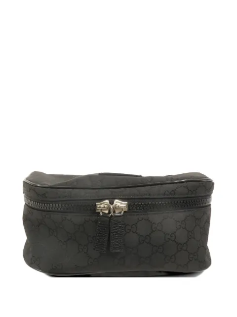 Gucci Pre-Owned GG-pattern belt bag Black 449182