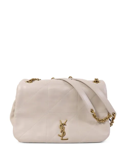 Saint Laurent Pre-Owned Jamie 4.0 quilted crossbody bag Neutrals JAMIE40