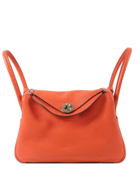Hermès Pre-Owned Hermès Lindy 26 shoulder bag Orange T8VPHW